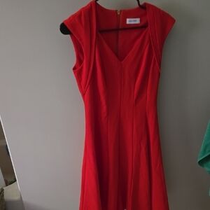 Calvin Klein Scarlet Mini Dress